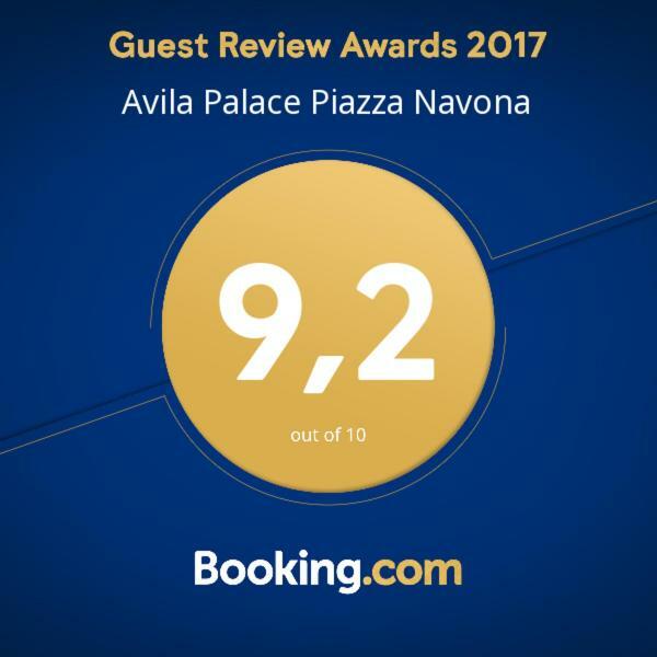Avila Palace Piazza Navona Roma Eksteriør bilde